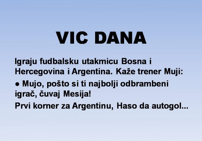 VIC: Haso vs Messi