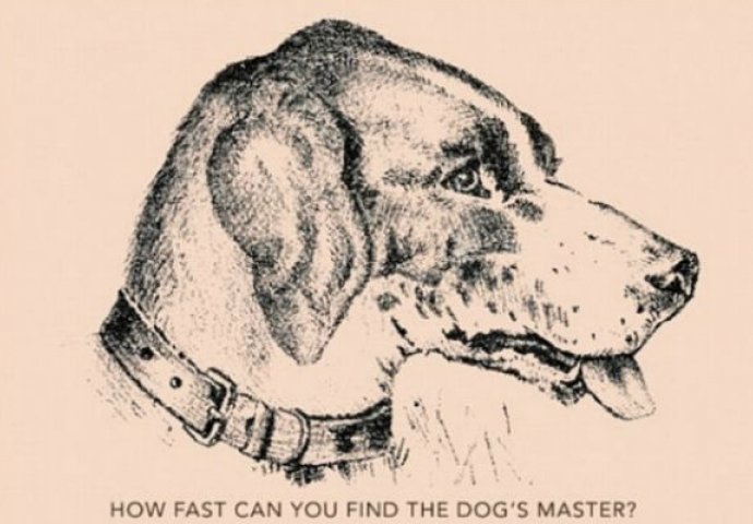 SAMO ZA GENIJALCE: Pronađite na slici vlasnika psa