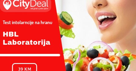 Super ponuda HBL Laboratorije: Uradite test intolerancije na hranu i riješite se dugogodišnjih tegoba.