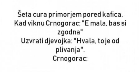 VIC : Crnogorac i zgodna djevojka