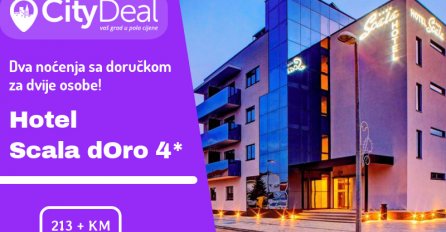 Posjetite grad šarma, VODICE, i uživajte u luksuznom hotelu Scala dOro 4*!
