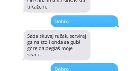 SMS DANA: Kad kreneš da naređuješ ženi, a njen odgovor te ZAKOPA, KAKAV ŠOK!