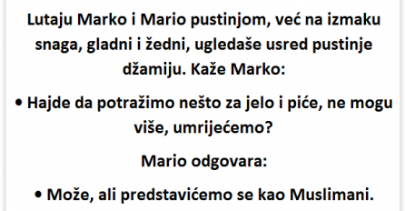 VIC: Lutaju Marko i Mario pustinjom