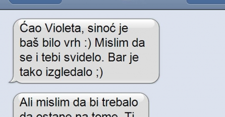 KAD DOBIJEŠ PORUKU OD NJE I SRUŠI TI SE SVIJET: On se ponadao, a onda je dobio HLADAN TUŠ