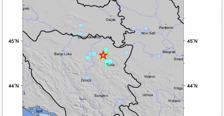 Još jedan ZEMLJOTRES POTRESAO OVO PODRUČJE BIH! Sve se zatreslo! Pucao je zid u zgradi! Građani u panici! Boje se onoga što noć nosi