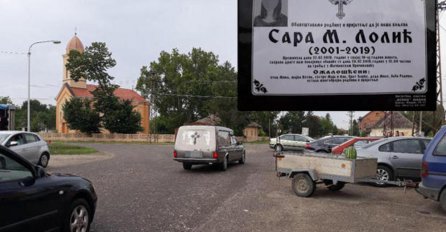 TUGA U SRPSKOM MJESTU, JECAJI ODJEKUJU: Sahranjena Sara koja je izgubila život u nesreći kod Šapca!