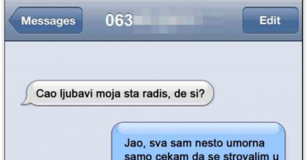 CHAT DANA: Rekla mu je da je umorna, a njegov odgovor … 