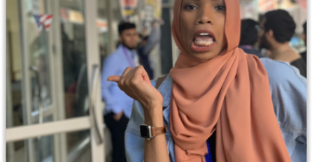 Fotka mlade muslimanke ZALUDILA INTERNET i izazvala BURNU REAKCIJU ljudi koji su joj uputili prijetnje. Ali ona je ovim činom pokazala gdje im je mjesto