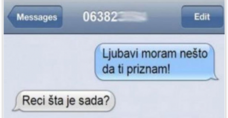 CHAT DANA: Ono kad se dečko otvori , pa PRIZNA svoju najveću tajnu, A TI POMISLIŠ NA NAJGORE...
