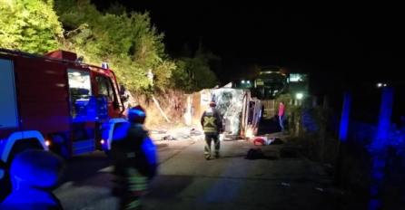 "DJEVOJČICA JE VRIŠTALA, MORALE SMO DA PREĐEMO PREKO PRIGNJEČENIH LJUDI" Jeziva ispovijest putnice iz autobusa koji se TRI PUTA PREVRNUO kod Pljevlja