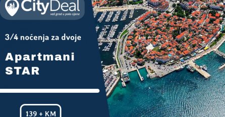 Savršen odmor s voljenom osobom provedite u apartmanima Star*** u Biogradu na moru!