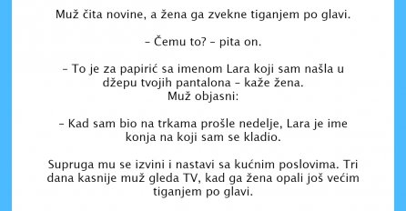 VIC DANA: Kad žena uhvati muža u laži