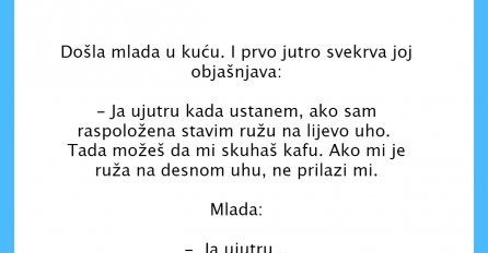 VIC DANA: Došla mlada u kuću