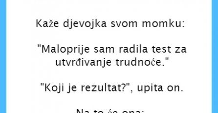 VIC: Test za trudnoću