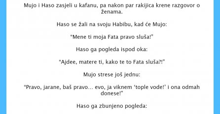 VIC DANA: Mujo i Haso zasjeli u kafanu