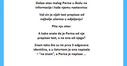 VIC: Perica u školi