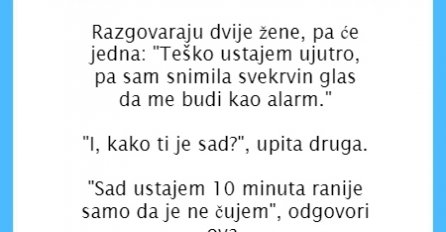 VIC: Kad svekrva budi snahu