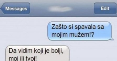 CHAT DANA: Zašto si bila sa mojim mužem?