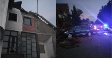 SILOVITA OLUJA RAZORILA REGION, VODA ODNOSI PUTEVE, PAO KROV SA BOLNICE: Ovakvo nevrijeme mještani ne pamte 