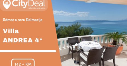 Uživajte u dašku hedonizma i odmoru za pamćenje u Tučepima i hotelu Villa Andrea 4*!