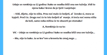 VIC: Udaje se Romkinja...