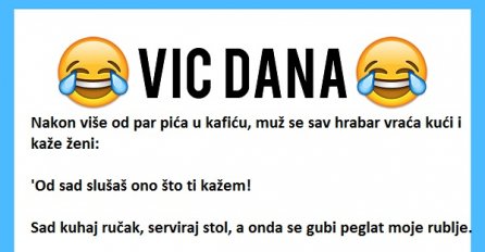VIC DANA:  Nakon ovoga muž neće biti hrabar kao ranije!