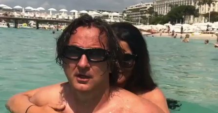 LJUDI, NEMOJTE OVO DA GLEDATE, MOLIM VAS: Supruga zaskočila Mitrovića u moru, gore društvene mreže zbog OVOG SNIMKA!