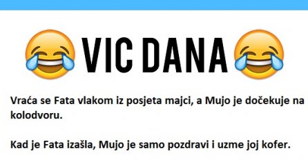 VIC DANA: Vraća se Fata vlakom iz posjeta majci, a Mujo je dočekuje na kolodvoru