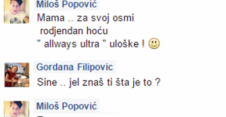 CHAT DANA: Hoće sin uloške