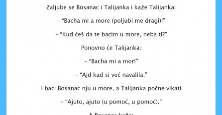 VIC DANA: Zaljube se Bosanac i Talijanka