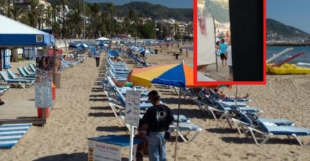 GOSPOĐO, ŠTA TO RADITE? PRESTANITE! Nevjerovatna scena na plaži, TURISTI ZGROŽENI, ovo se još nije desilo (FOTO)