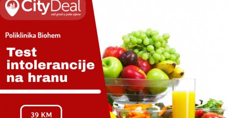 Test intolerancija na hranu, + sistematski laboratorijski po još povoljnoj cijeni!
