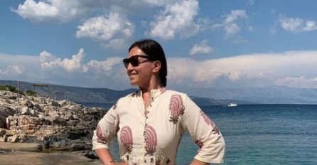 TRENUTAK NEPAŽNJE ĆE ZAPAMTITI: Nina Badrić suzila struk i nepažnjom je iskrivila vrata, komentari pljušte sa svih strana! 