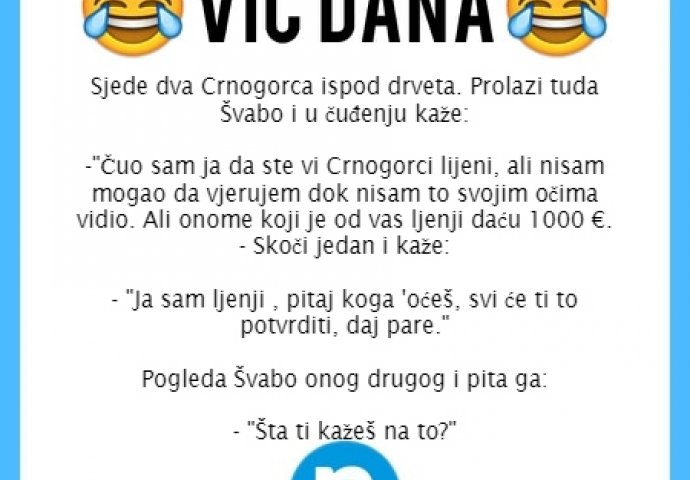 VIC DANA: Dva crnogorca i švabo