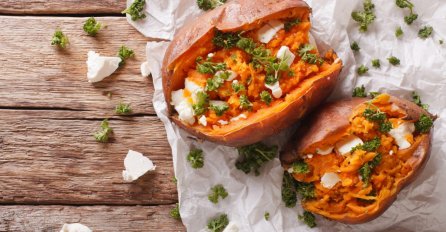 MAME OBAVEZNO SPREMITE OVO JELO: Slatki krompir punjen piletinom