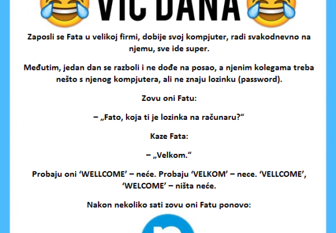VIC: Welcome