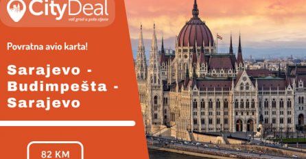 Povratna avio karta Sarajevo - Budimpešta - Sarajevo sa uključenim taksama uz CityDeal!