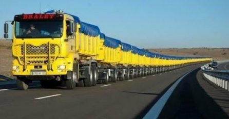 KAMION ILI VOZ?! DIV KOJI HARA CESTOM: Pogledajte kako izgleda najduži kamion na svijetu (VIDEO)