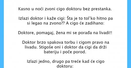 VIC DANA: Cigo i doktor