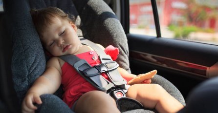 Što se događa s djetetom kad ga ostavite u pregrijanom automobilu? Otvoreni prozori ne pomažu!