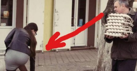 BACIO JE POGLED NA ZGODNU DJEVOJKU U MINIĆU: Bolje da nije, sljedeće sekunde se desila KATASTROFA, POGLEDAJTE (FOTO)