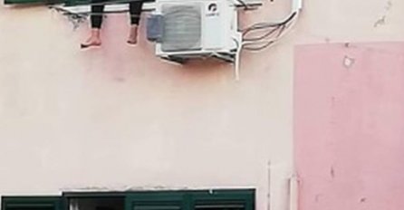 SVE SMO VIDJELI, ALI OVO JOŠ NE: Komšije u čudu gledale prizor na ovoj balkanskoj zgradi (FOTO)