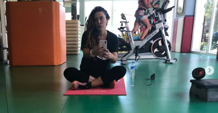 ANA NIKOLIĆ OBJAVILA SLIKU IZ TERETANE: Kad su joj vidjeli MRŠAVE NOGE fanovi zanijemili, EVO KAKO IZGLEDA NAKON TRENINGA!