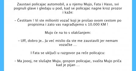 VIC DANA: Mujo, Fata i Haso na granici