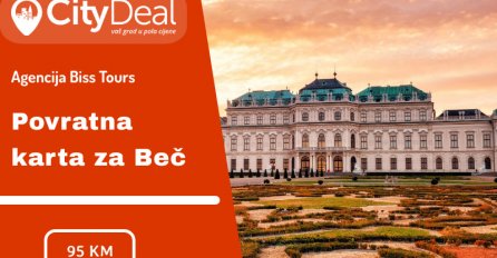 Povratna karta za BEČ sa turističkom agencijom BISS TOURS za polaske do 10.09.2019.!