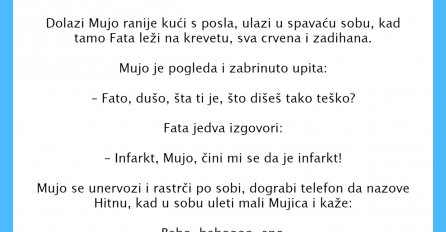 VIC DANA: Fata i infarkt