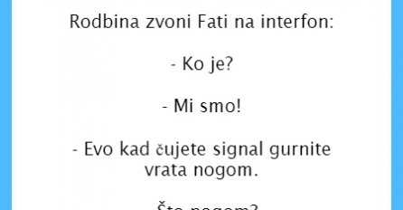 VIC DANA: Došla rodbina kod Fate