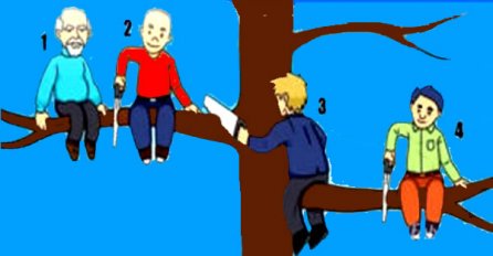 KO JE NAJGLUPLJI NA OVOJ SLICI: Izbor koji napravite govori mnogo o vama!