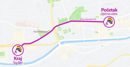 Objavljena ruta kretanja u Bh. povorci ponosa