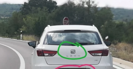 NEUTJEŠNI SLOVENAC ODABRAO JE ZANIMLJIVU REGISTARSKU OZNAKU: Svi vozači ga slikali, oplakat ćete kad VIDITE (FOTO)